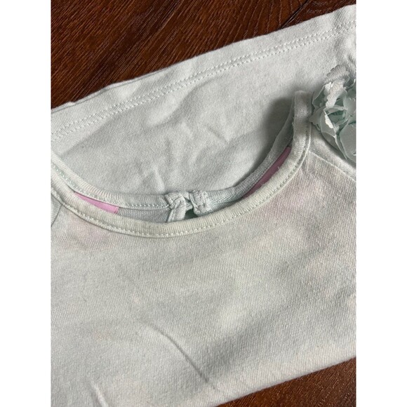 Girls Size 3 Months Baker By Ted Baker Floral Sleeve Top & Okie Dokie Purple - Picture 10 of 11